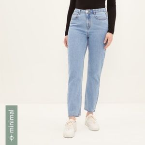 Frank&Oak Stevie tapered jeans in light indigo